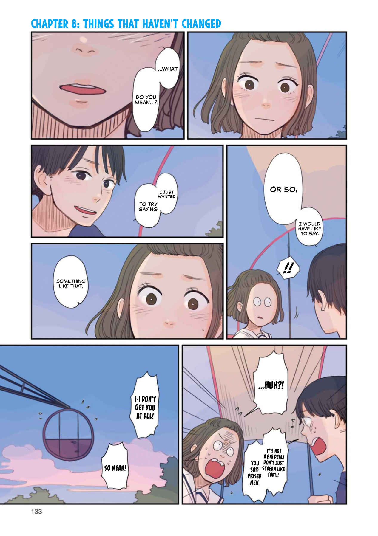 Page 1 Chapter 8 Sore wa, Kimi ga Mita Ao Datta