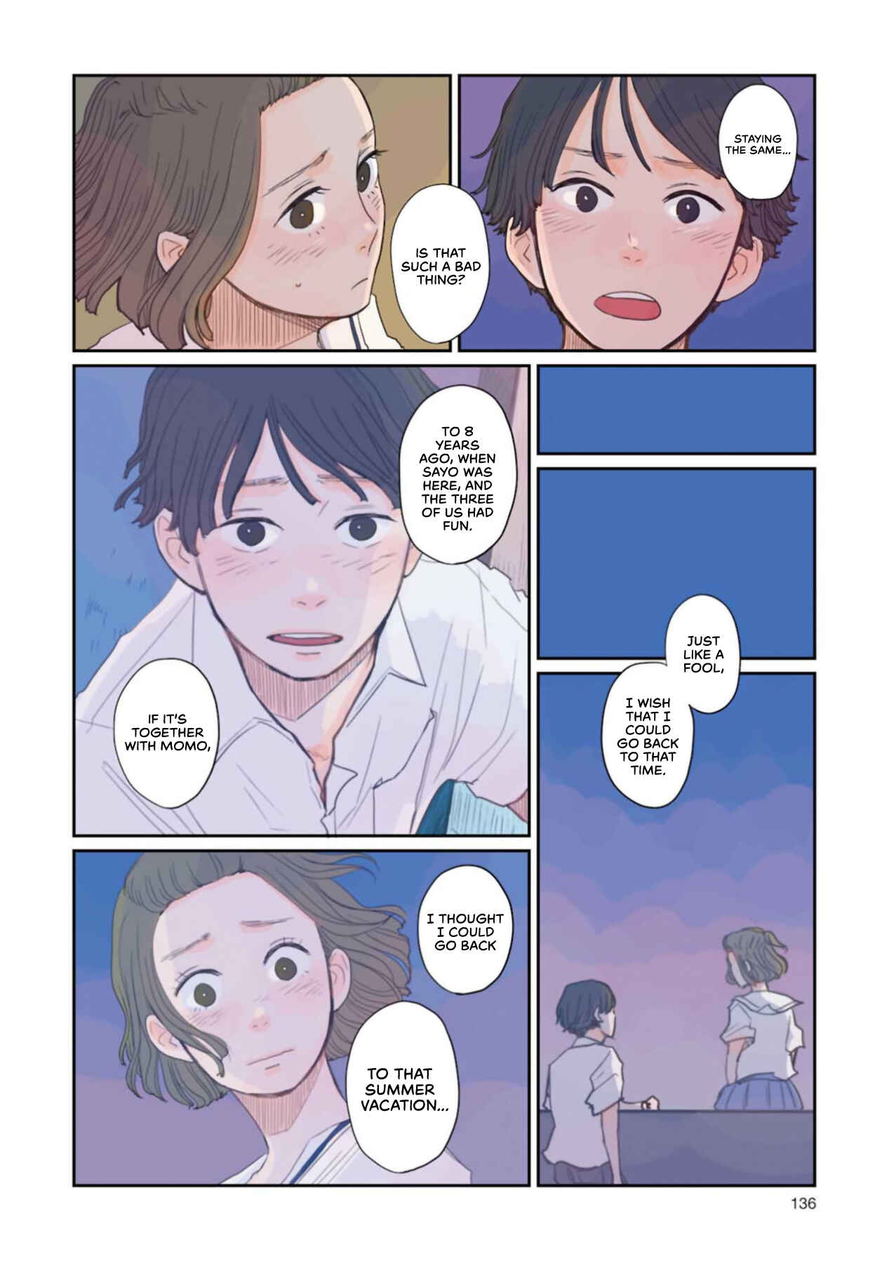 Page 4 Chapter 8 Sore wa, Kimi ga Mita Ao Datta