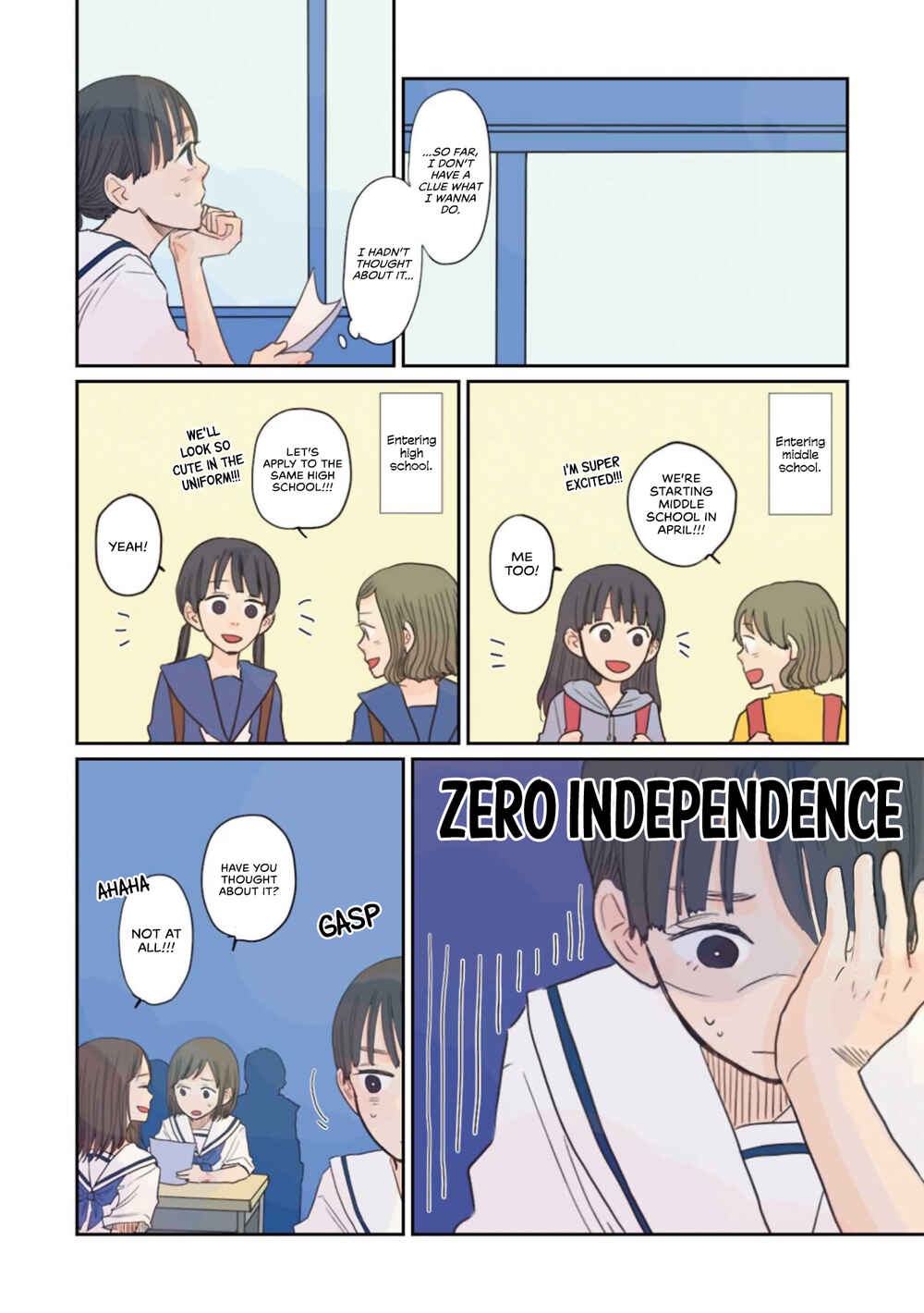 Page 2 Chapter 34.1 Sore wa, Kimi ga Mita Ao Datta
