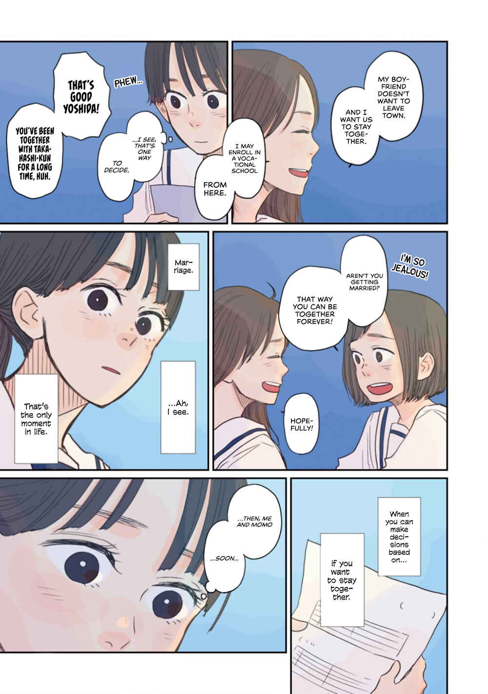 Page 3 Chapter 34.1 Sore wa, Kimi ga Mita Ao Datta