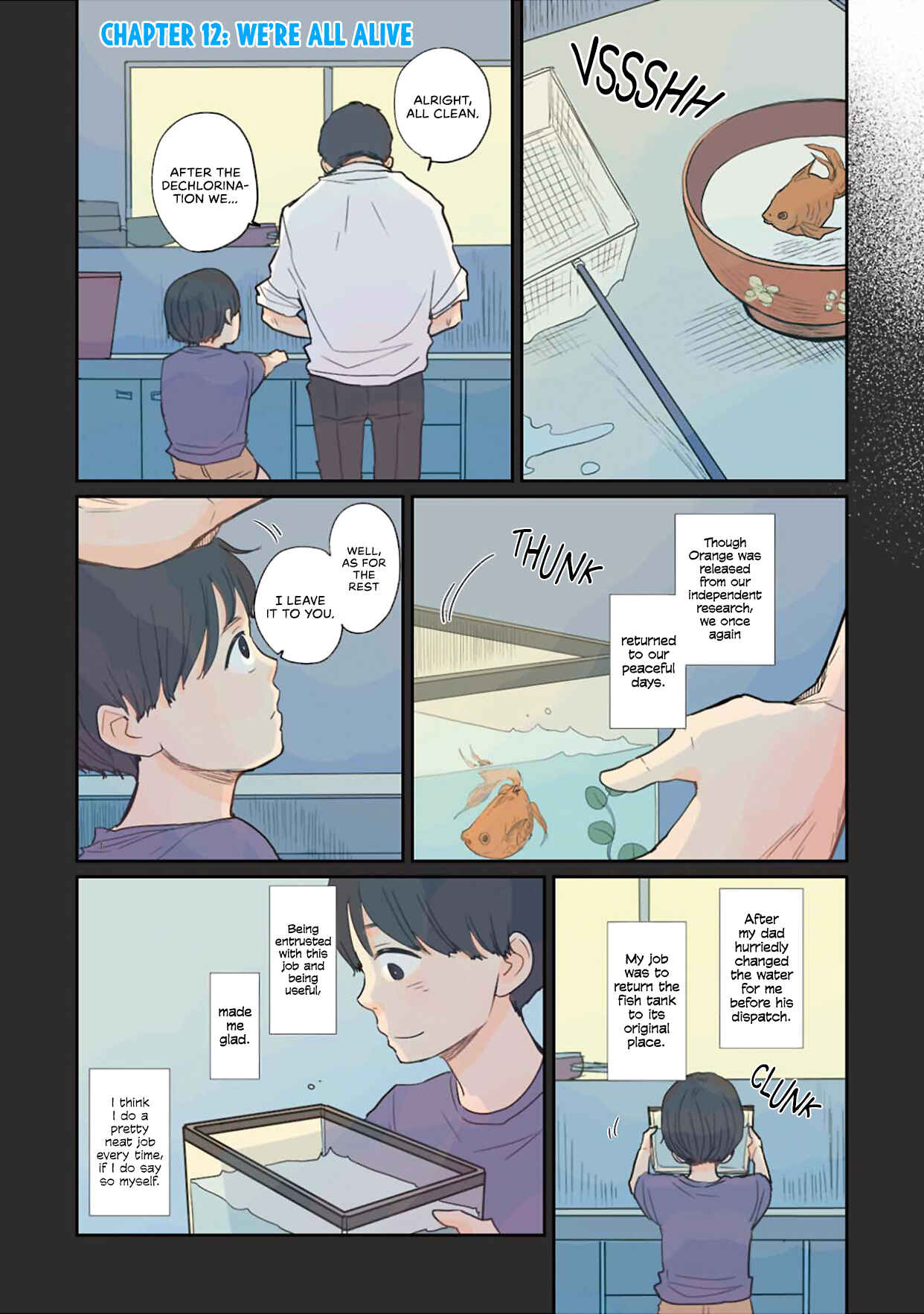 Page 1 Chapter 12 Sore wa, Kimi ga Mita Ao Datta