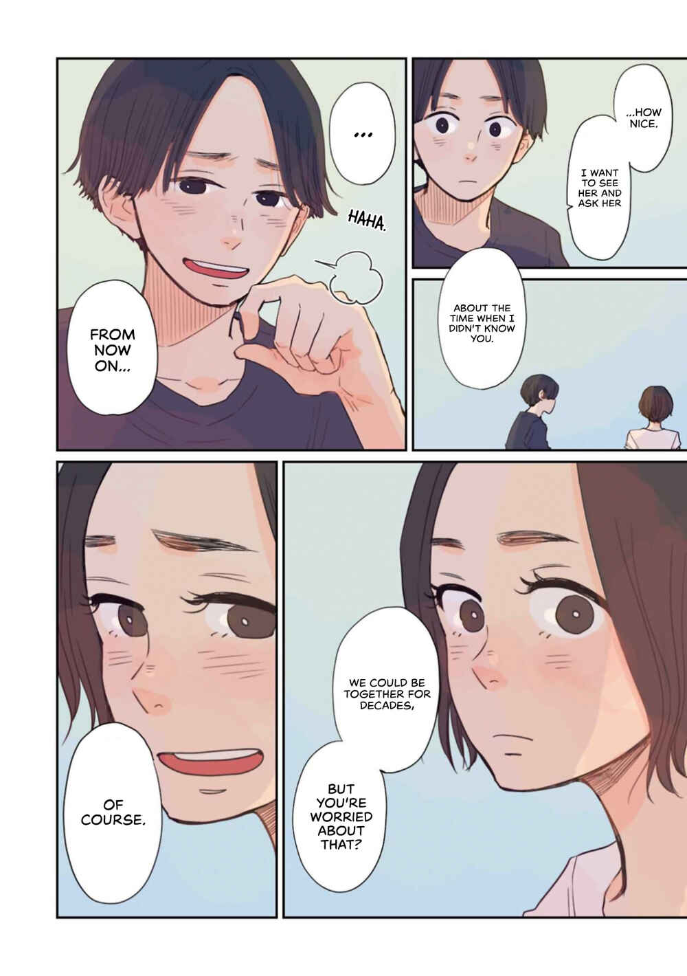 Page 10 Chapter 34.3 Sore wa, Kimi ga Mita Ao Datta