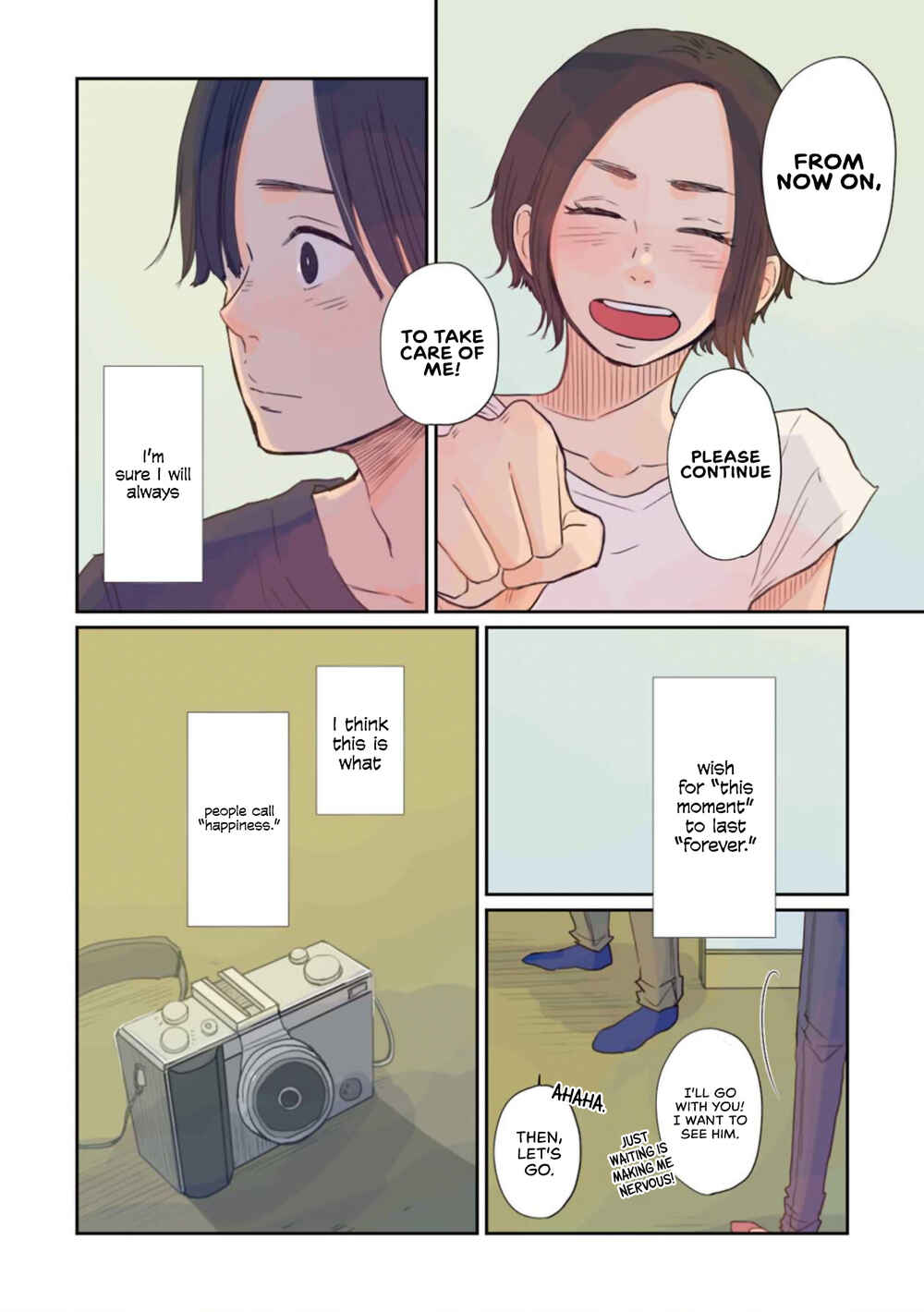 Page 14 Chapter 34.3 Sore wa, Kimi ga Mita Ao Datta