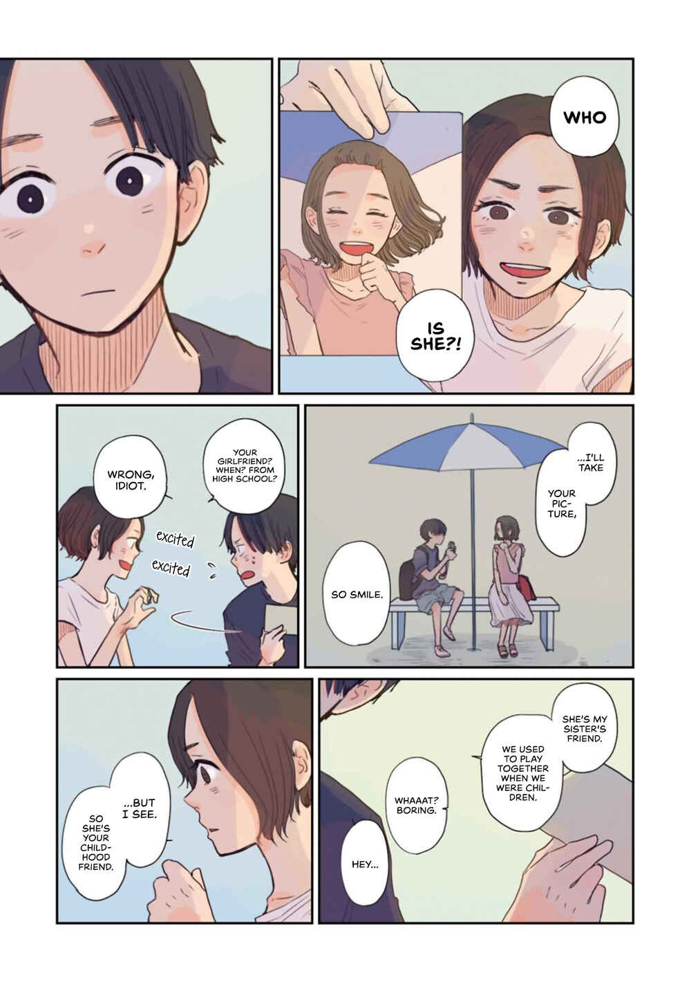 Page 9 Chapter 34.3 Sore wa, Kimi ga Mita Ao Datta
