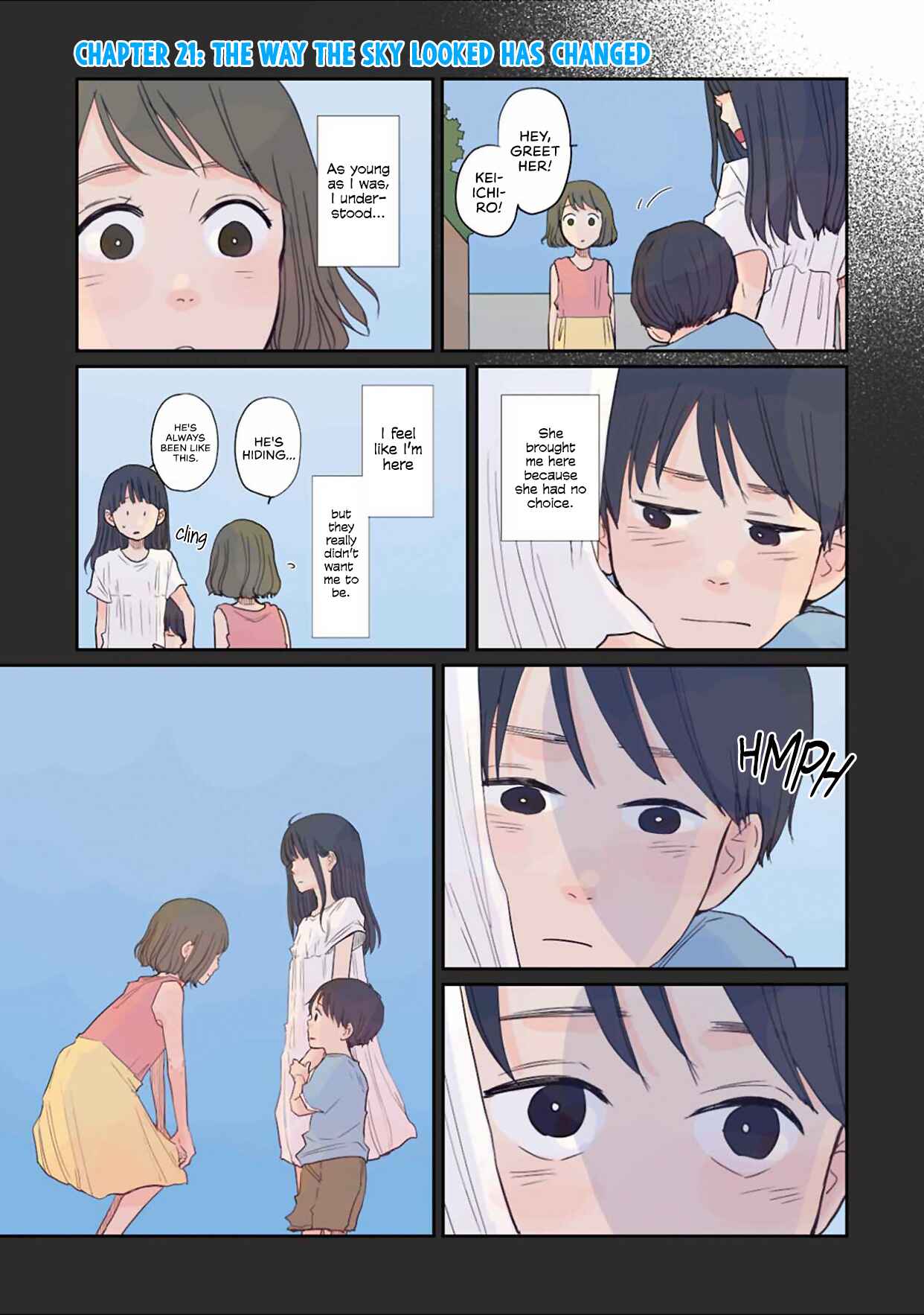 Page 1 Chapter 21 Sore wa, Kimi ga Mita Ao Datta