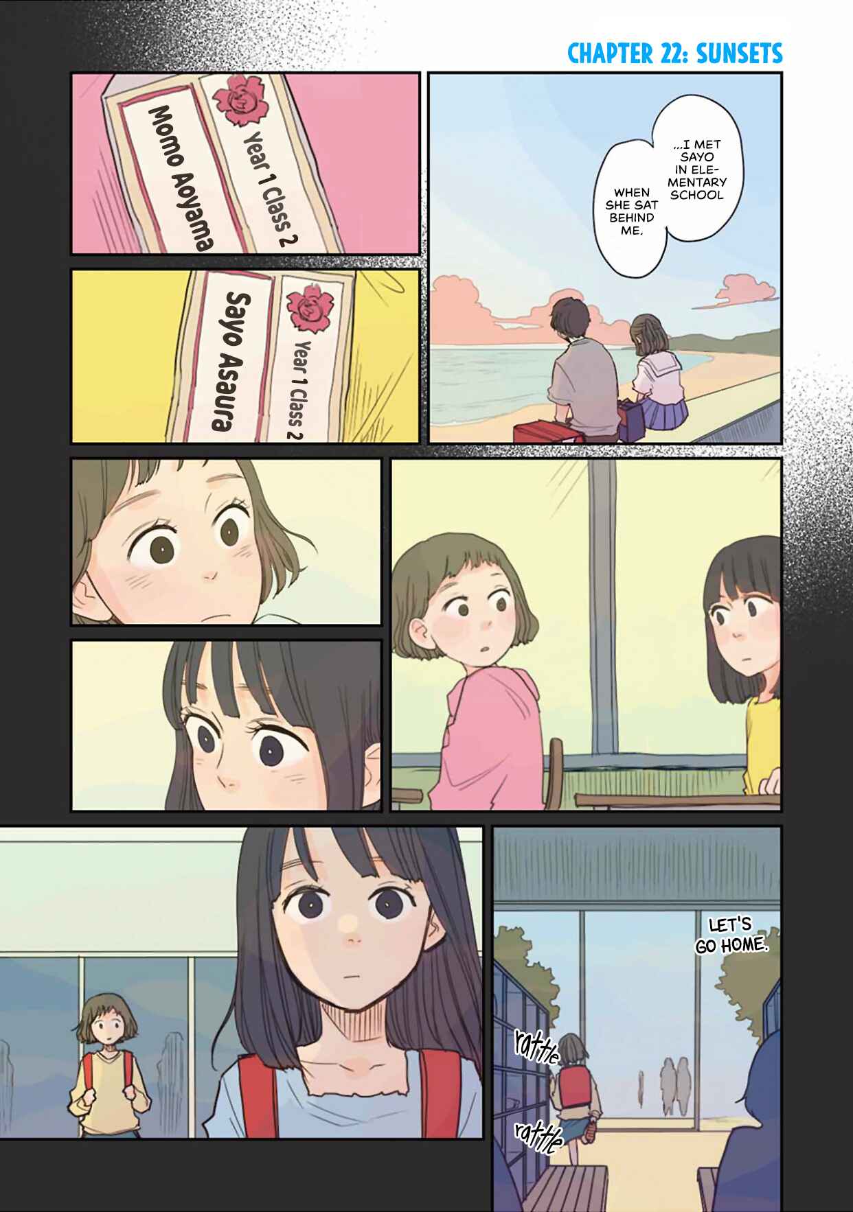 Page 1 Chapter 22 Sore wa, Kimi ga Mita Ao Datta