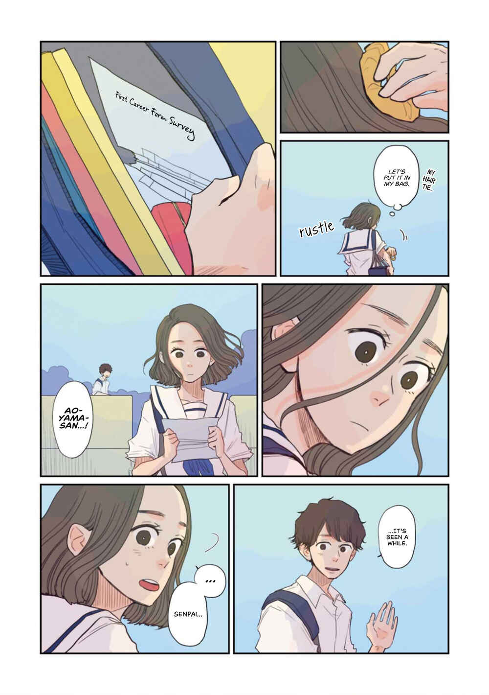 Page 4 Chapter 34 Sore wa, Kimi ga Mita Ao Datta