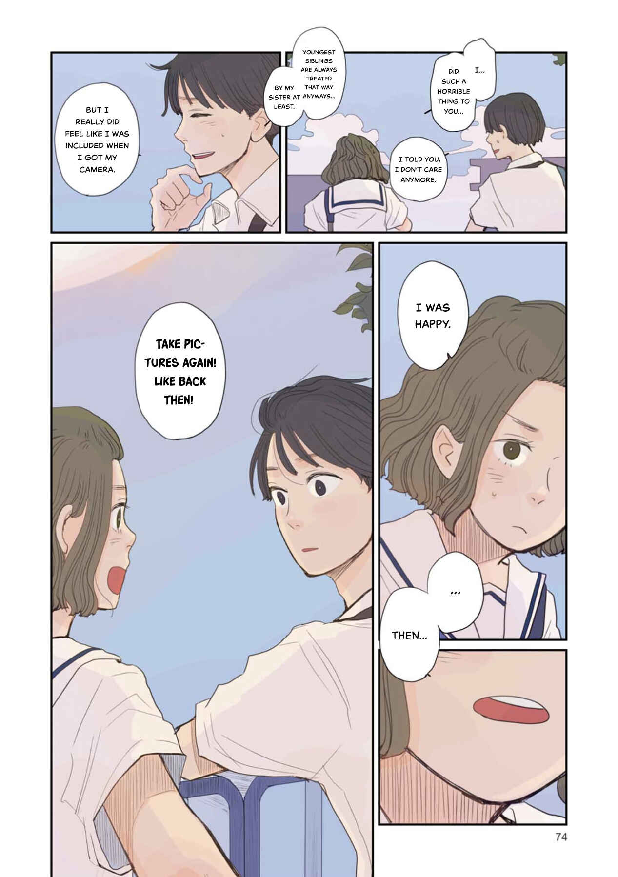 Page 8 Chapter 4 Sore wa, Kimi ga Mita Ao Datta