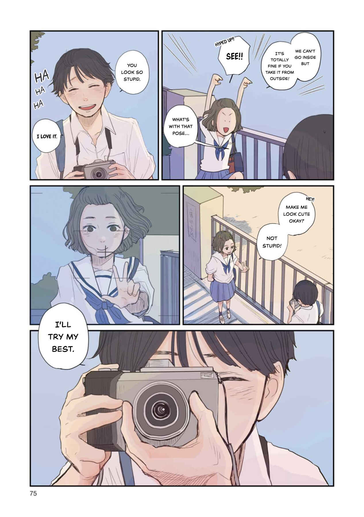 Page 9 Chapter 4 Sore wa, Kimi ga Mita Ao Datta