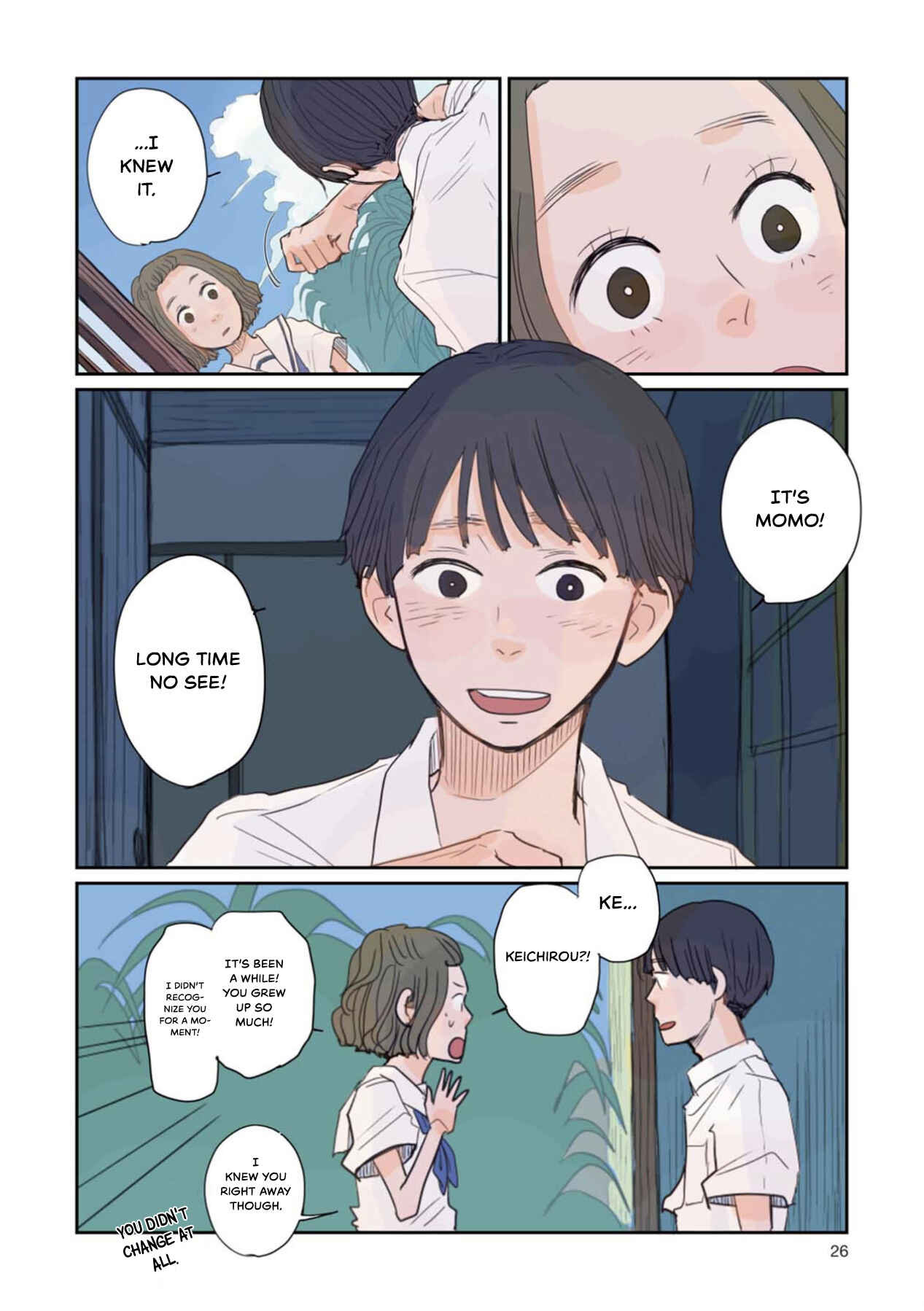 Page 2 Chapter 2 Sore wa, Kimi ga Mita Ao Datta