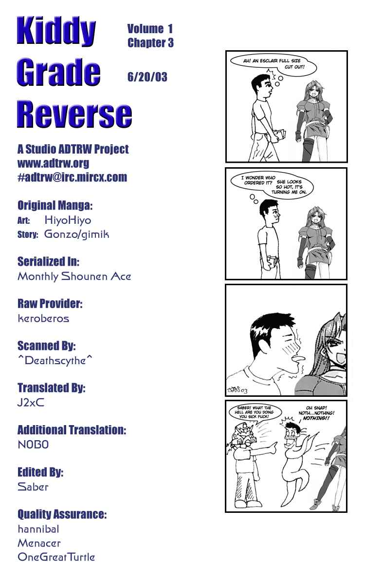 Page 25 Chapter 3 Kiddy Grade: Reverse