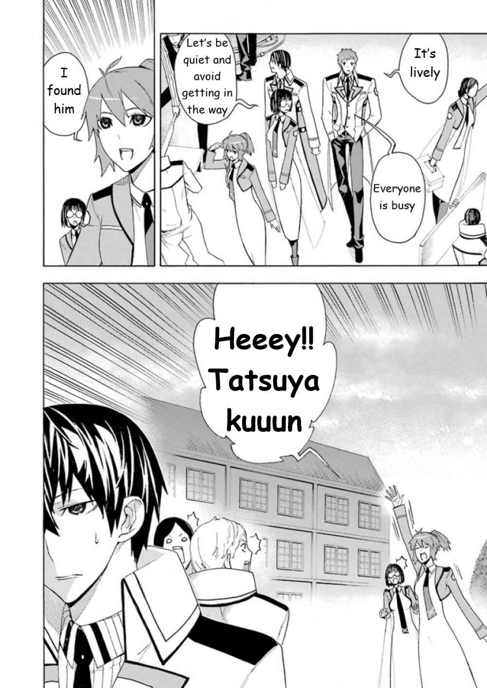 Page 3 Chapter 7 Mahouka Koukou no Rettousei - Yokohama Souran-hen