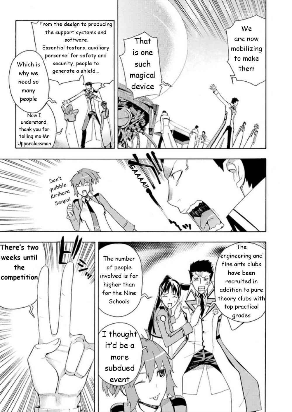 Page 6 Chapter 7 Mahouka Koukou no Rettousei - Yokohama Souran-hen