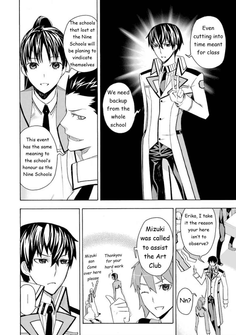 Page 7 Chapter 7 Mahouka Koukou no Rettousei - Yokohama Souran-hen