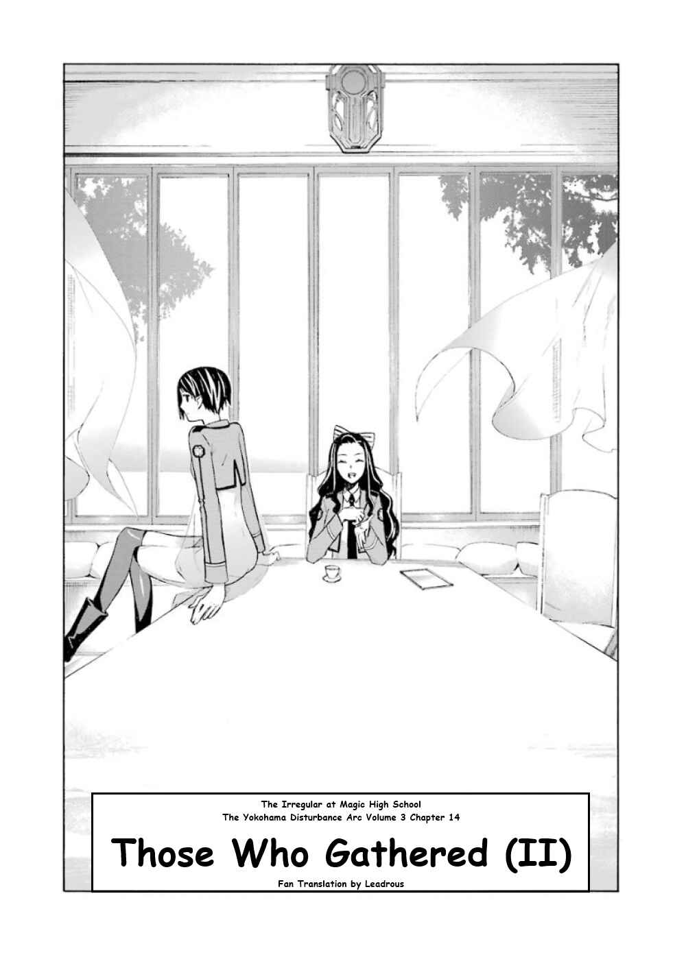 Page 1 Chapter 14 Mahouka Koukou no Rettousei - Yokohama Souran-hen