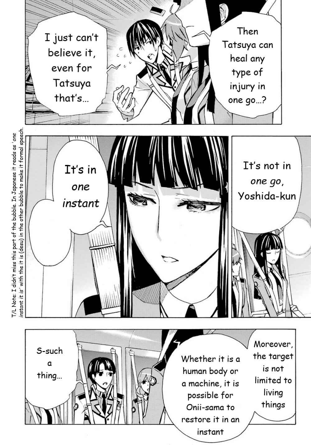 Page 35 Chapter 22 Mahouka Koukou no Rettousei - Yokohama Souran-hen