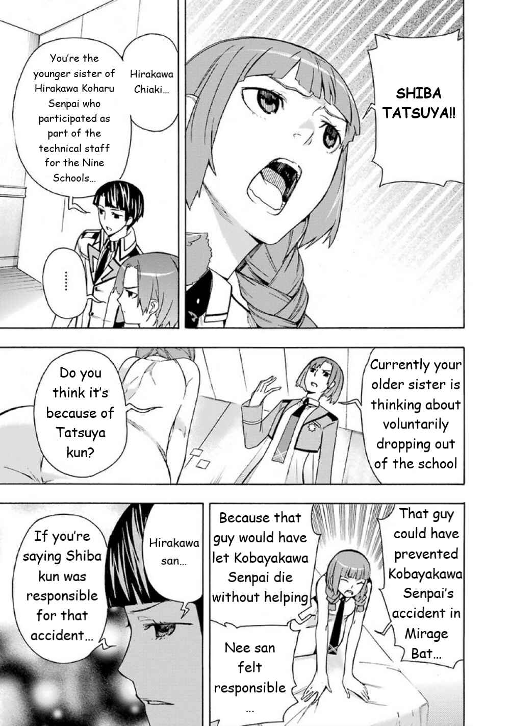 Page 14 Chapter 8 Mahouka Koukou no Rettousei - Yokohama Souran-hen