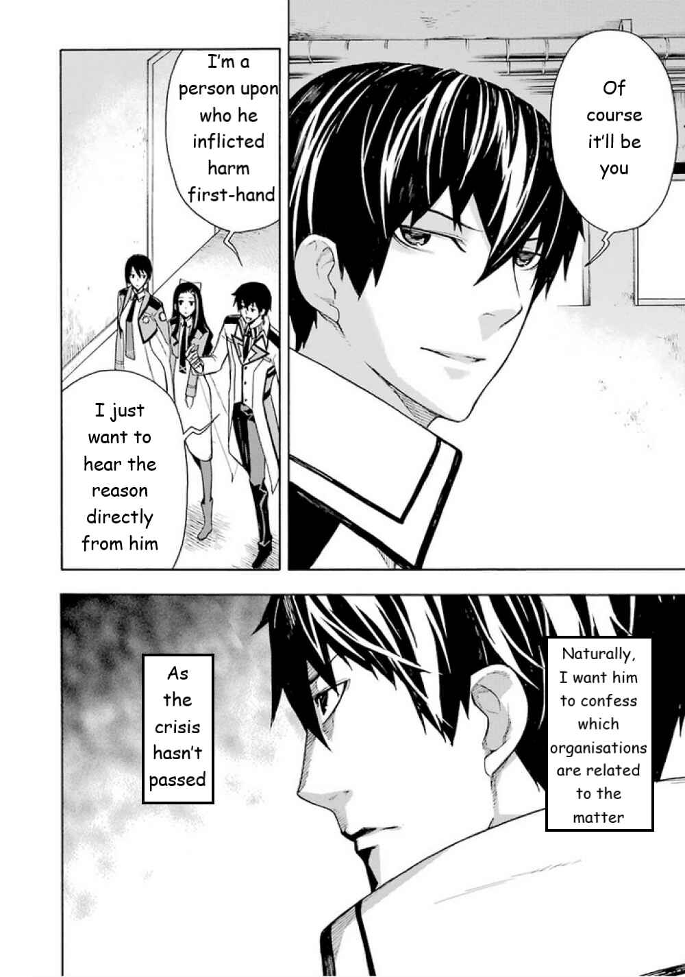 Page 4 Chapter 13 Mahouka Koukou no Rettousei - Yokohama Souran-hen