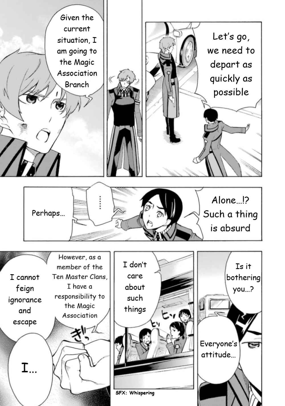 Page 8 Chapter 19 Mahouka Koukou no Rettousei - Yokohama Souran-hen