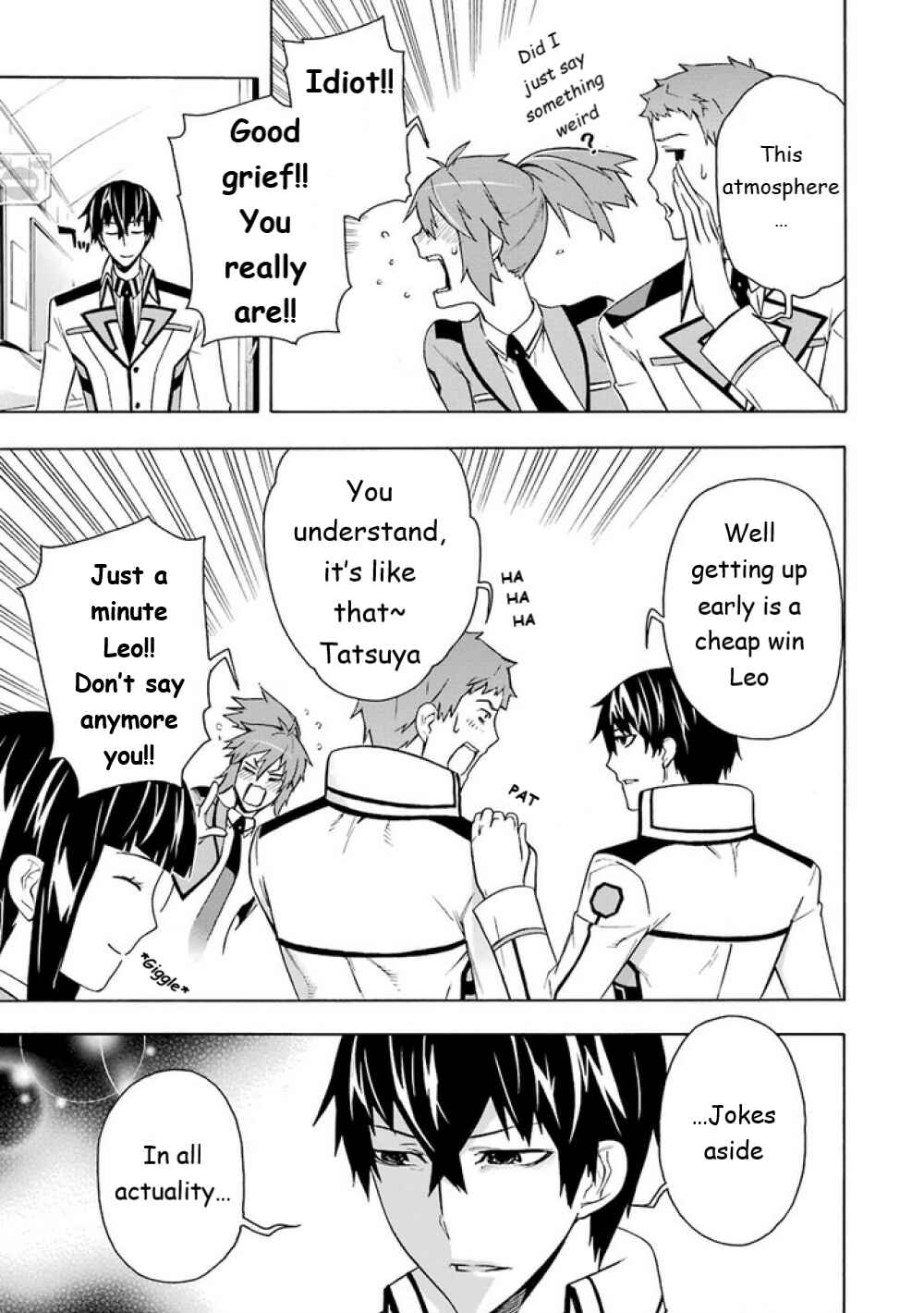 Page 15 Chapter 12 Mahouka Koukou no Rettousei - Yokohama Souran-hen