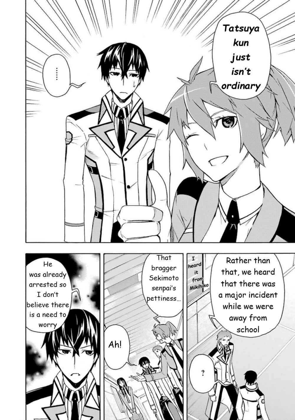 Page 18 Chapter 12 Mahouka Koukou no Rettousei - Yokohama Souran-hen