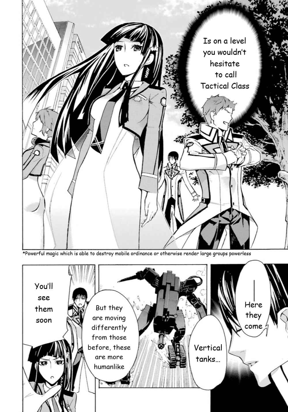 Page 12 Chapter 20 Mahouka Koukou no Rettousei - Yokohama Souran-hen