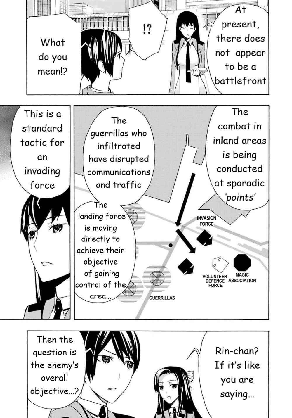 Page 9 Chapter 20 Mahouka Koukou no Rettousei - Yokohama Souran-hen
