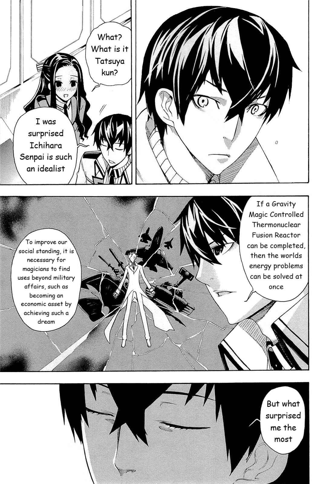 Page 10 Chapter 4 Mahouka Koukou no Rettousei - Yokohama Souran-hen