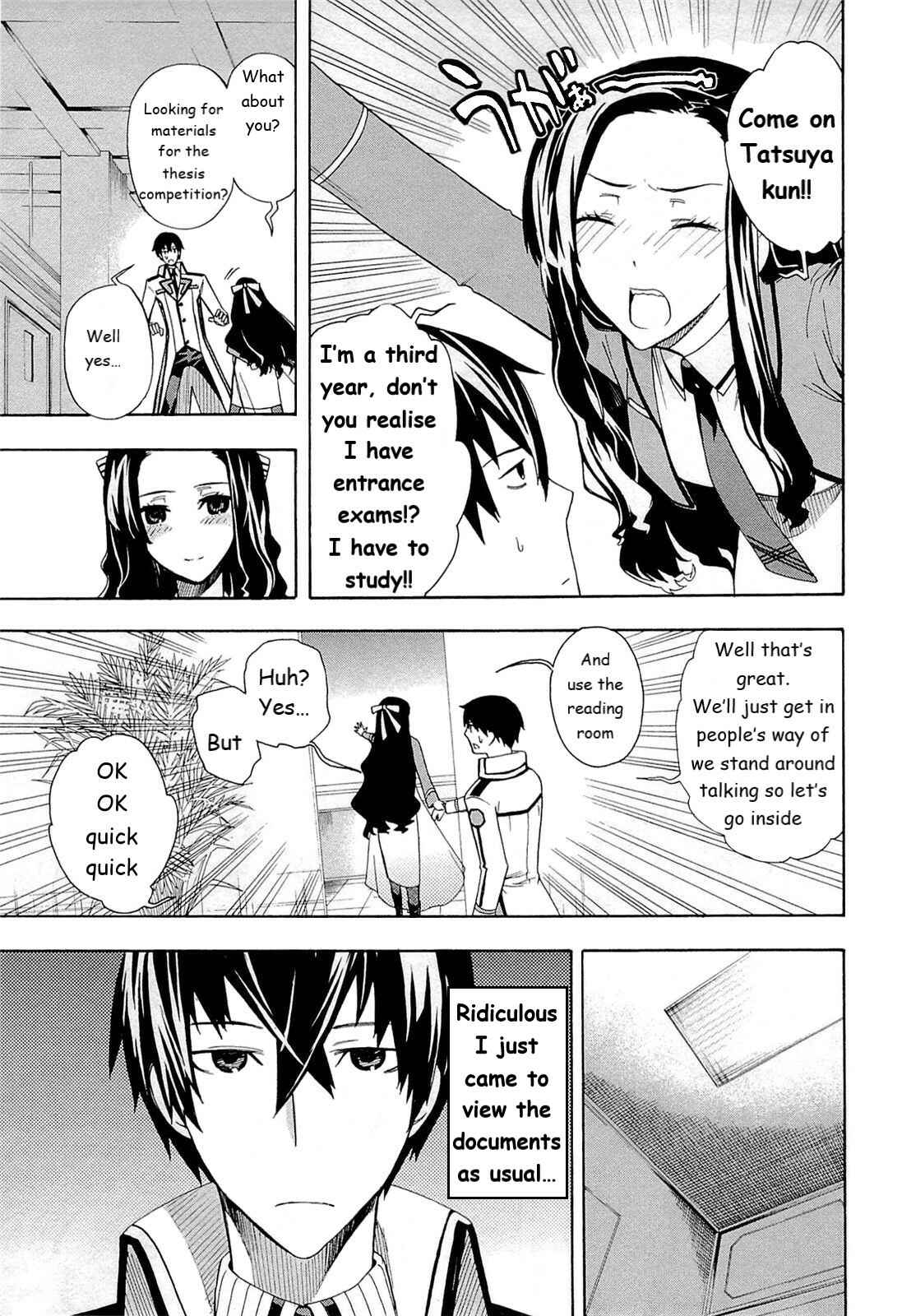 Page 6 Chapter 4 Mahouka Koukou no Rettousei - Yokohama Souran-hen