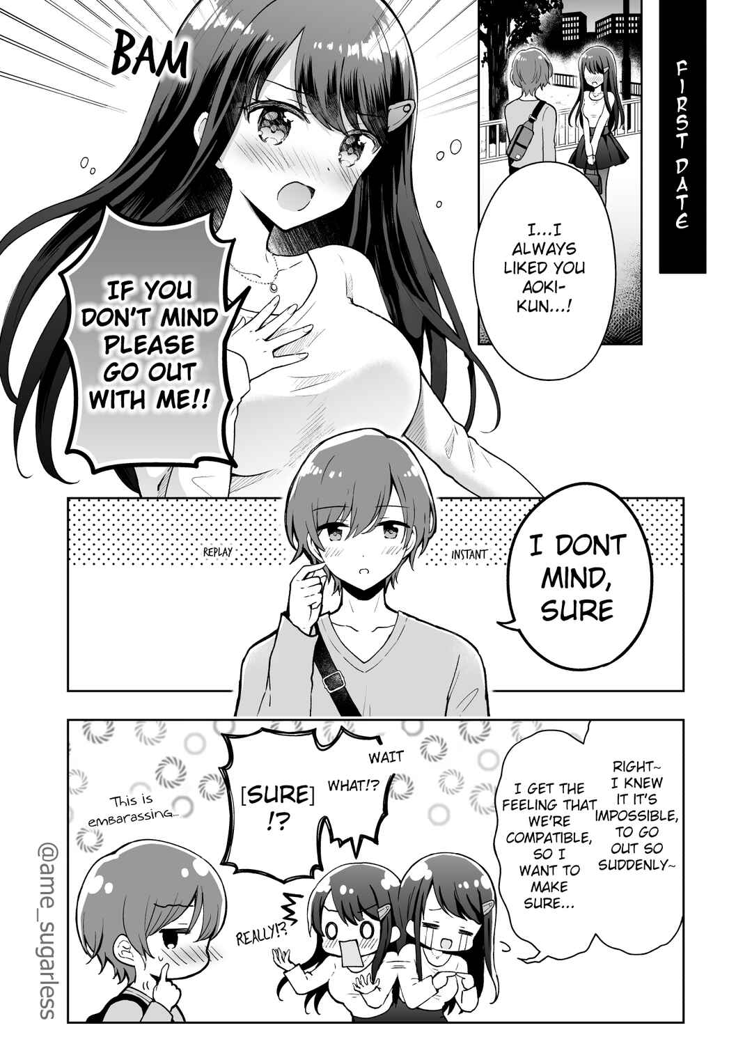Page 1 Chapter 1 Uzuuzu Shiteiru Kurouzu-san
