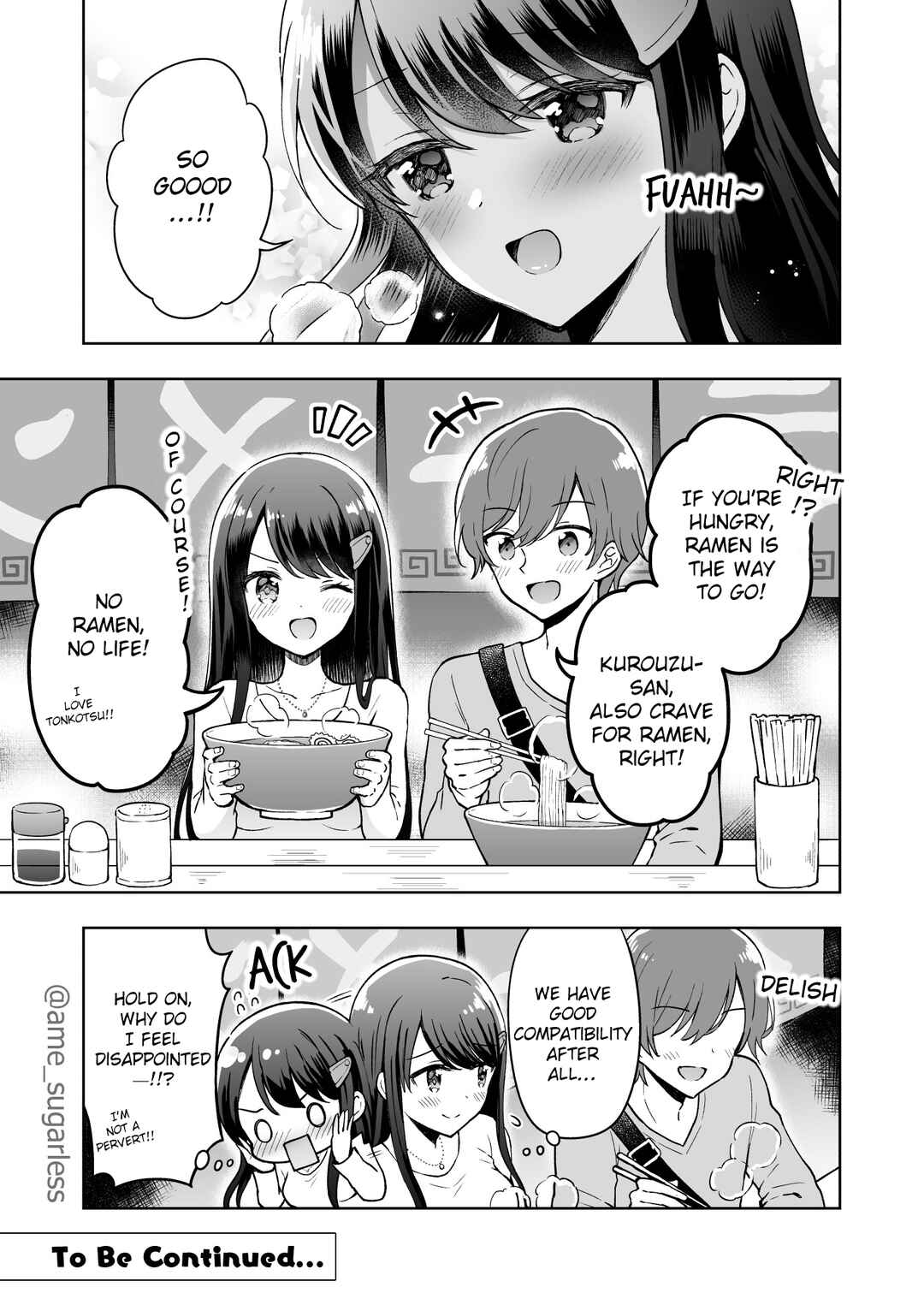 Page 4 Chapter 1 Uzuuzu Shiteiru Kurouzu-san