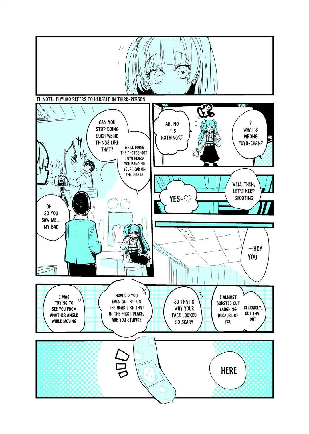 Page 1 Chapter 11 IDOLM@STER SHINY COLORS - A Shiny Manga Diary Summary
