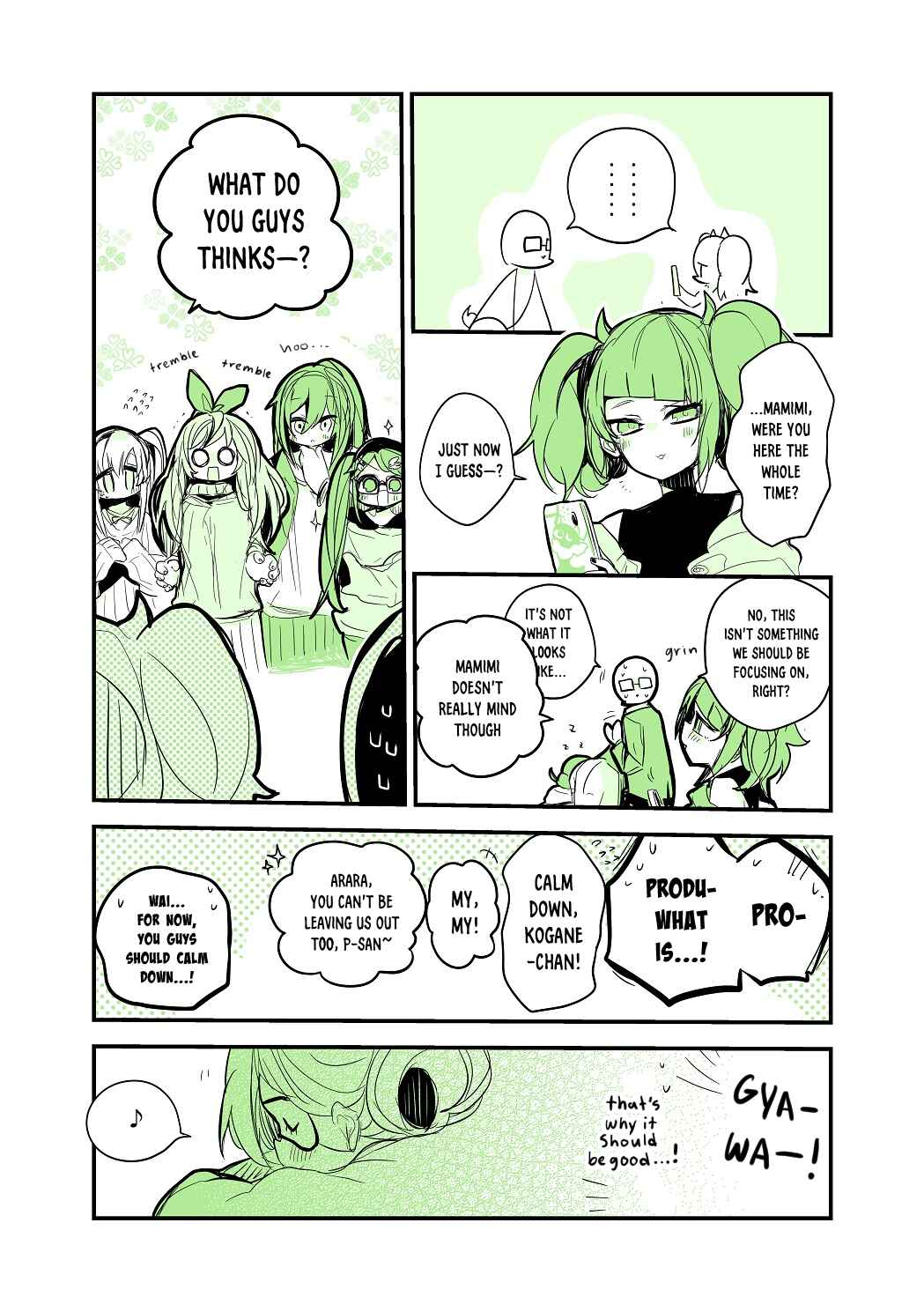 Page 2 Chapter 13 IDOLM@STER SHINY COLORS - A Shiny Manga Diary Summary