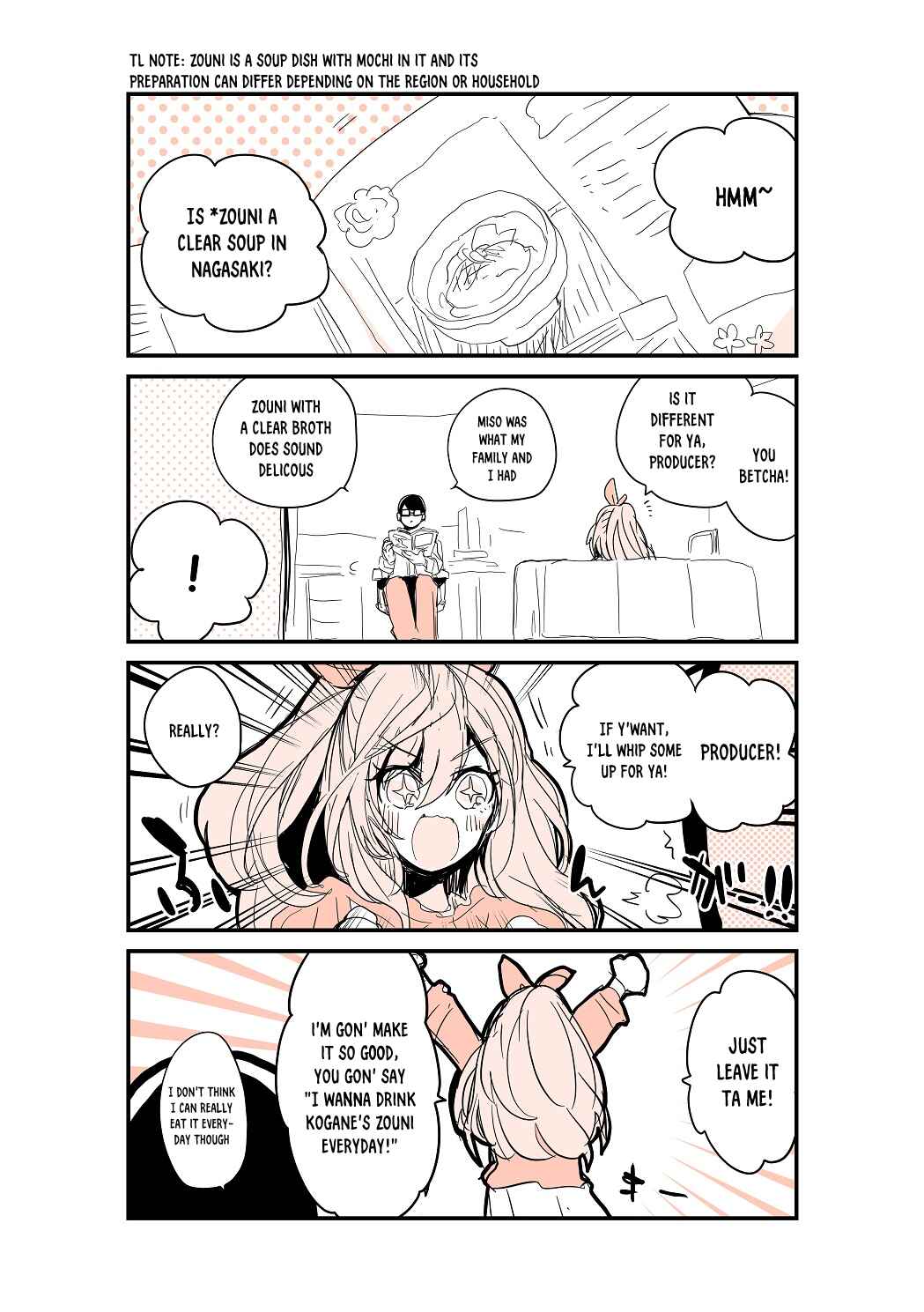 Page 1 Chapter 3 IDOLM@STER SHINY COLORS - A Shiny Manga Diary Summary