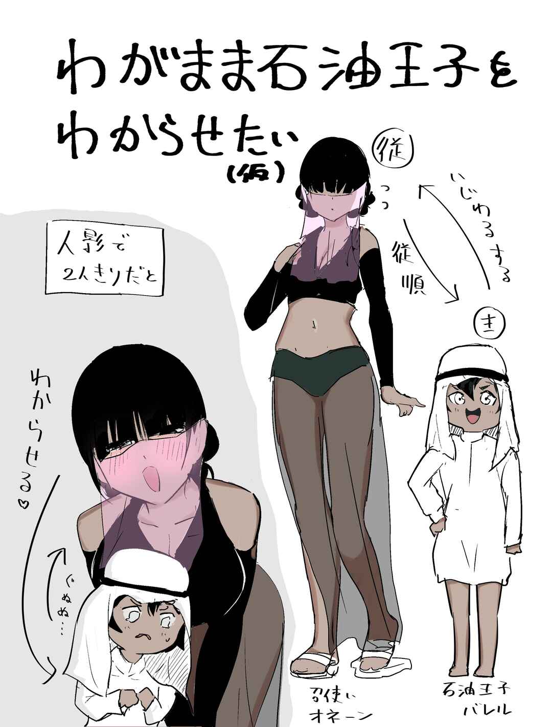 Page 3 Chapter 0.1 Wagamama Sekiyu Ouji wo Wakarasetai