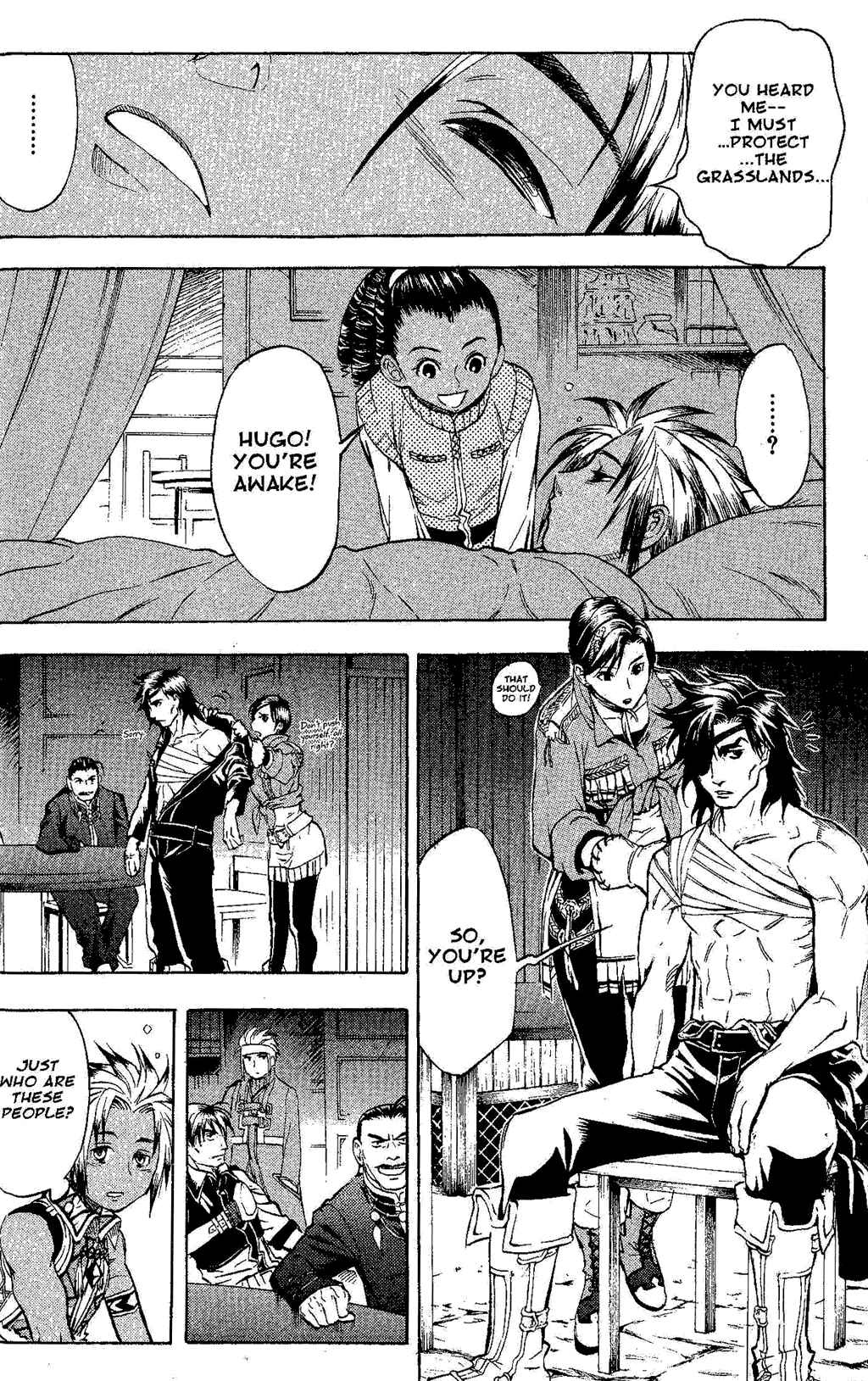 Page 34 Chapter 1 Gensou Suikoden III - Unmei no Keishousha