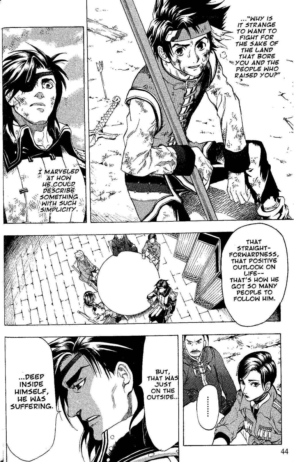Page 38 Chapter 1 Gensou Suikoden III - Unmei no Keishousha