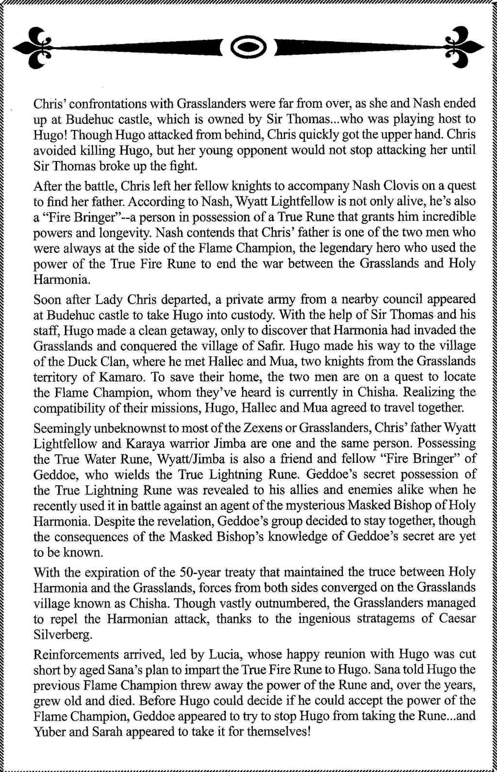 Page 8 Chapter 1 Gensou Suikoden III - Unmei no Keishousha