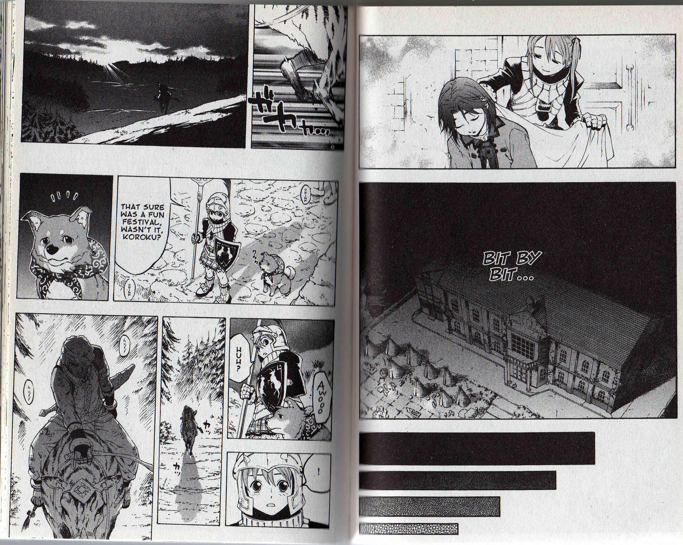 Page 22 Chapter 2 Gensou Suikoden III - Unmei no Keishousha