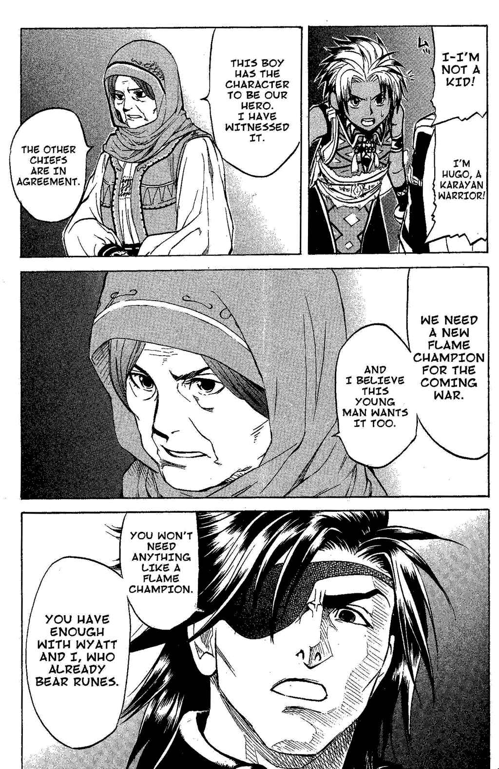 Page 98 Chapter 2 Gensou Suikoden III - Unmei no Keishousha