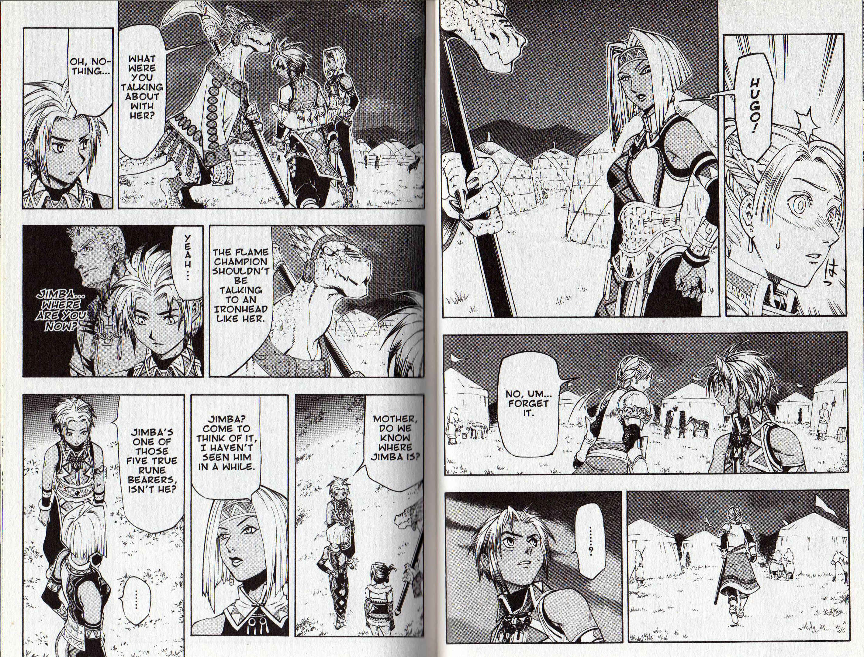 Page 38 Chapter 1 Gensou Suikoden III - Unmei no Keishousha