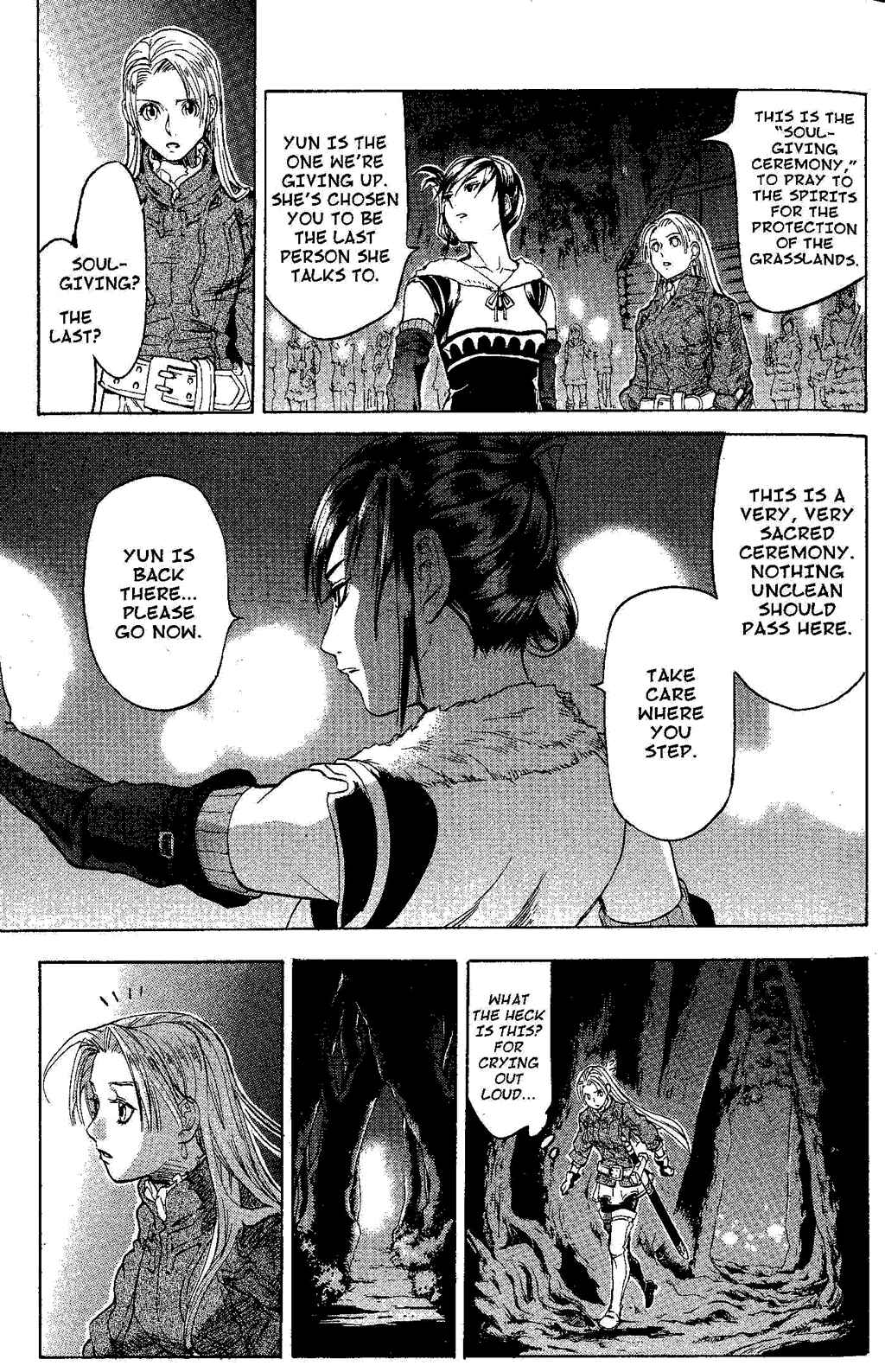 Page 29 Chapter 1 Gensou Suikoden III - Unmei no Keishousha