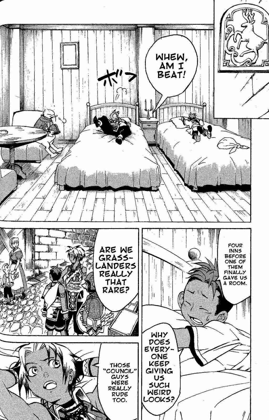 Page 38 Chapter 2 Gensou Suikoden III - Unmei no Keishousha