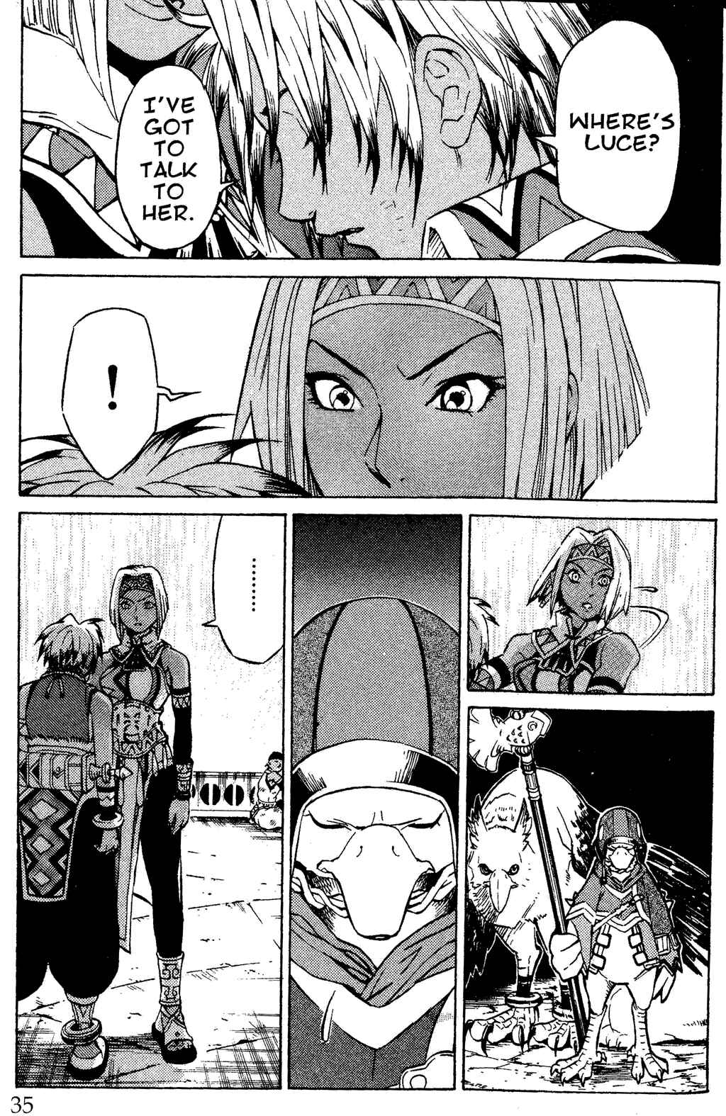 Page 35 Chapter 1 Gensou Suikoden III - Unmei no Keishousha