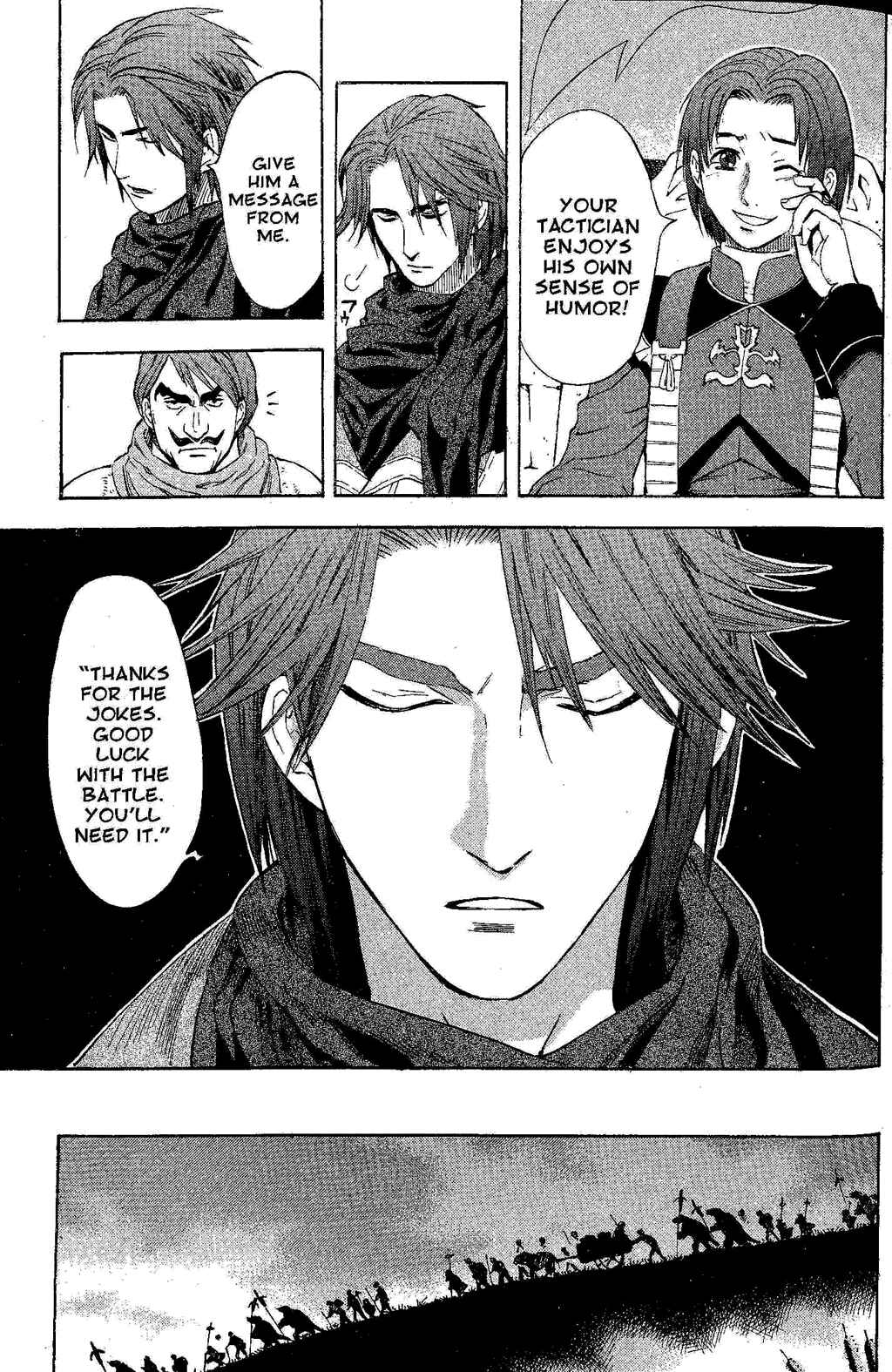 Page 29 Chapter 1 Gensou Suikoden III - Unmei no Keishousha