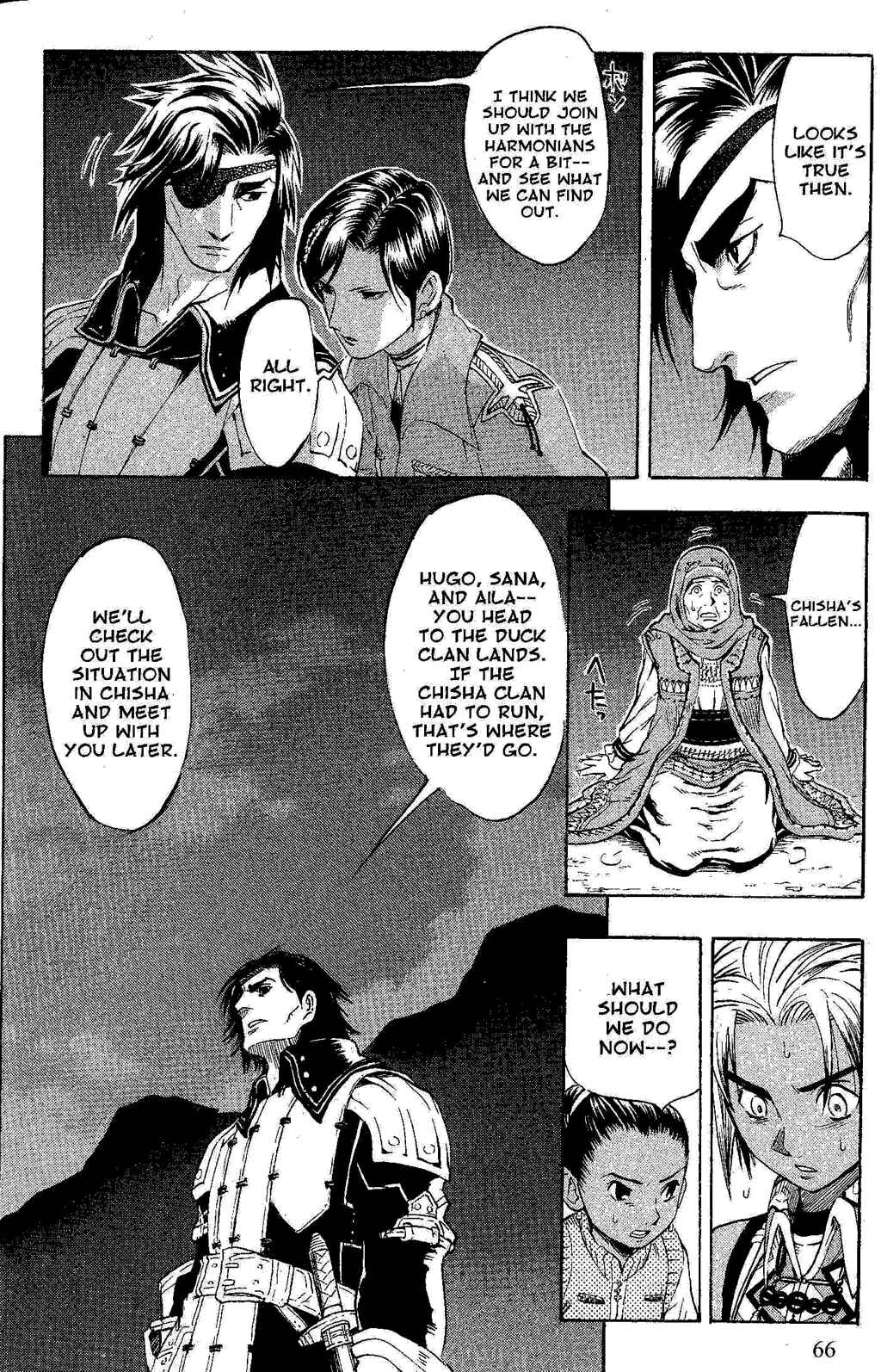 Page 62 Chapter 1 Gensou Suikoden III - Unmei no Keishousha