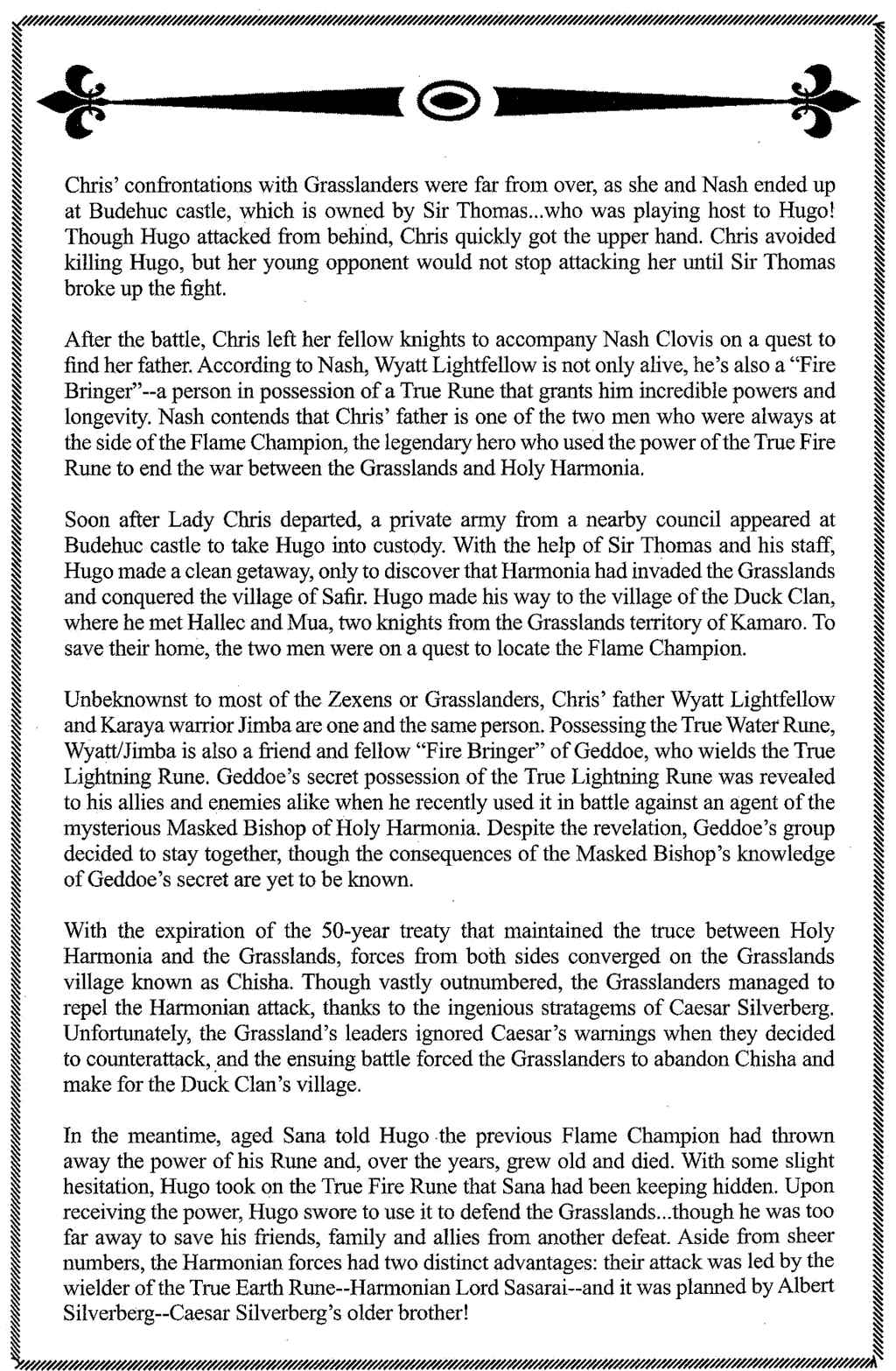 Page 8 Chapter 1 Gensou Suikoden III - Unmei no Keishousha