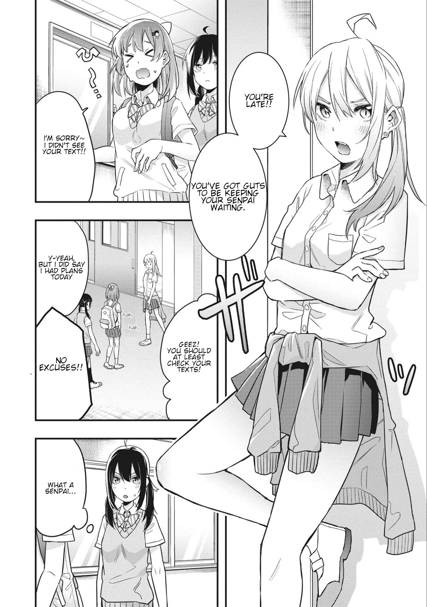 Page 4 Chapter 7 Joshikou Dakara Safe