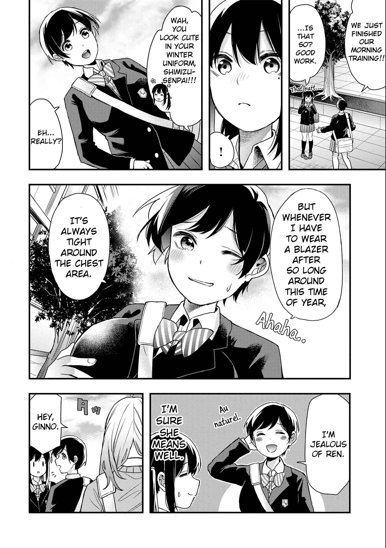 Page 4 Chapter 14 Joshikou Dakara Safe