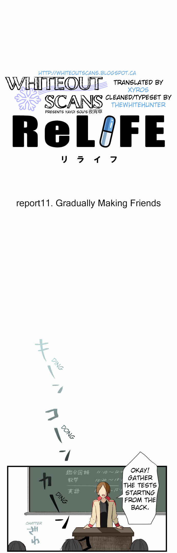Page 1 Chapter 11 ReLIFE